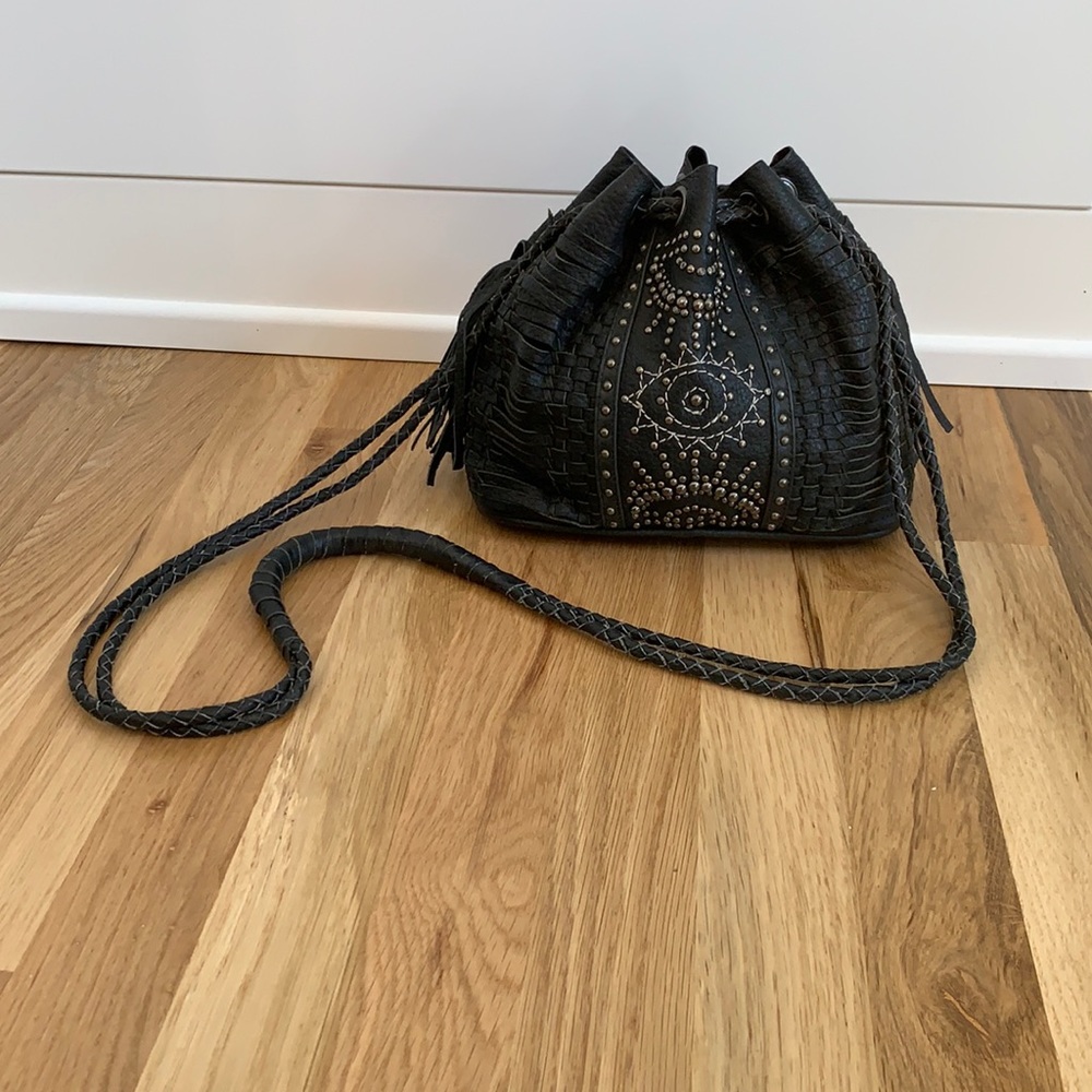 Cleobella drawstring crossbody bag